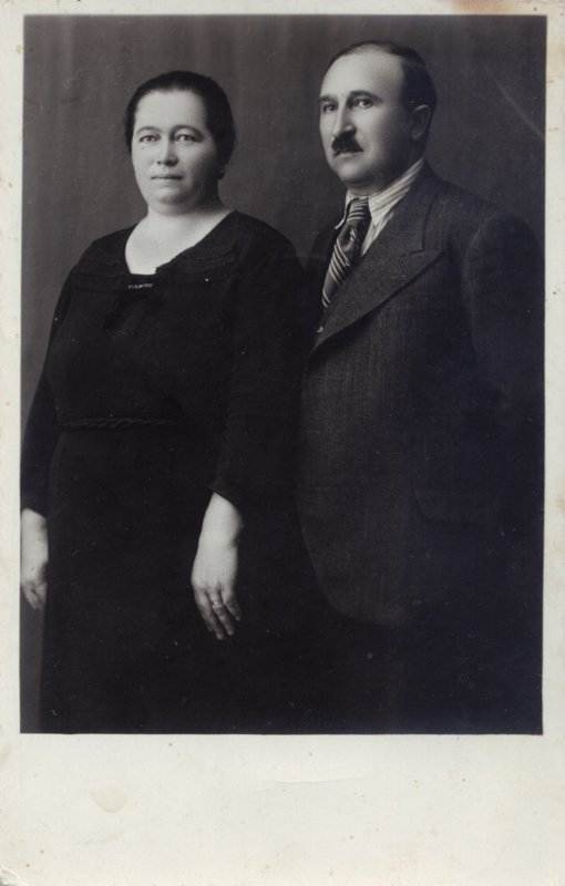 Vasilija S. Petrović i Branko Branković, ~1934.