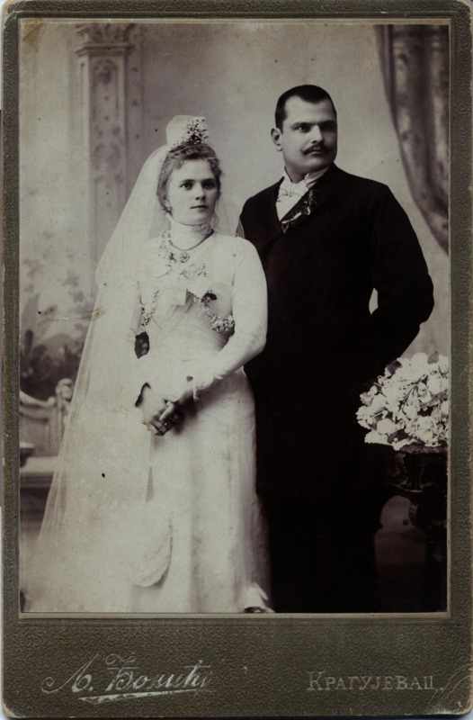Ilija Maksimovic i Danica Dimitrijevic, 16.01.1900.