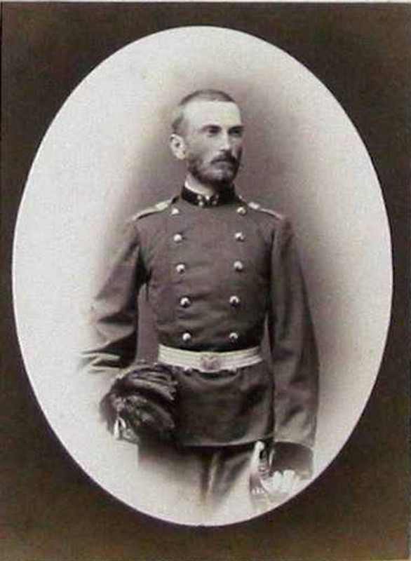 porucnik Milovan S. Pavlovic, 1872.