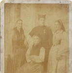 Nastasija Milentijevic, Magdalena, Ilija i Mileva Maksimovic, ~1890.
