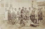 Radmila Ž. Mladenović kao učenica ženske zanatske škole u Trsteniku, ~1925.